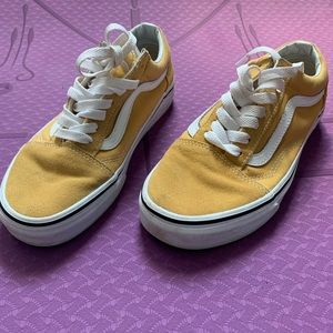 Yellow Slip On Vans